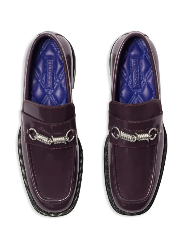 Burberry moccasins on sale