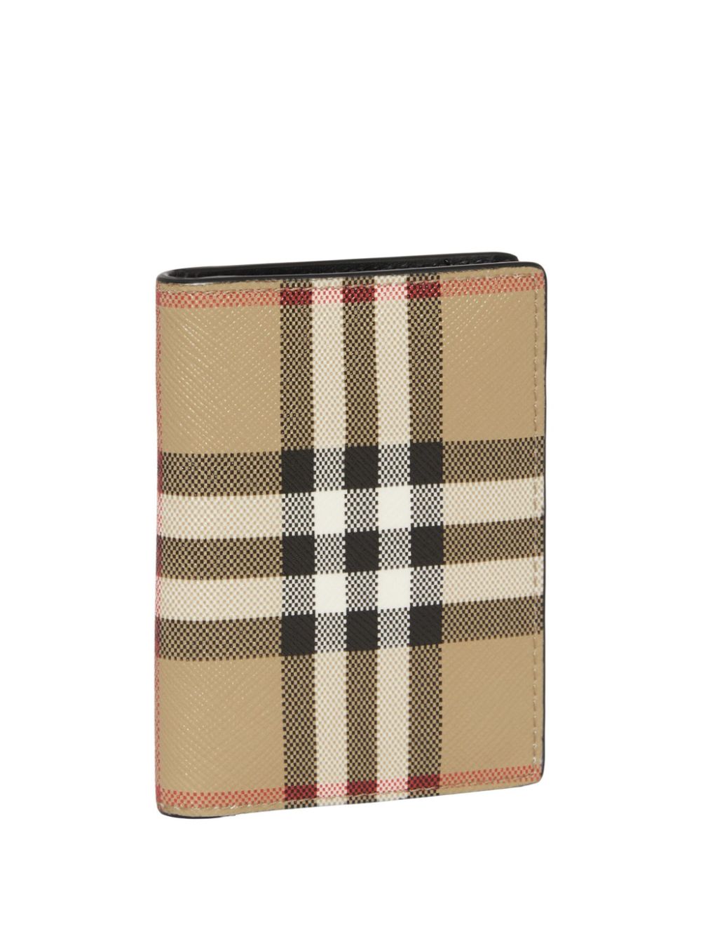 Burberry Vintage check leren portemonnee Beige