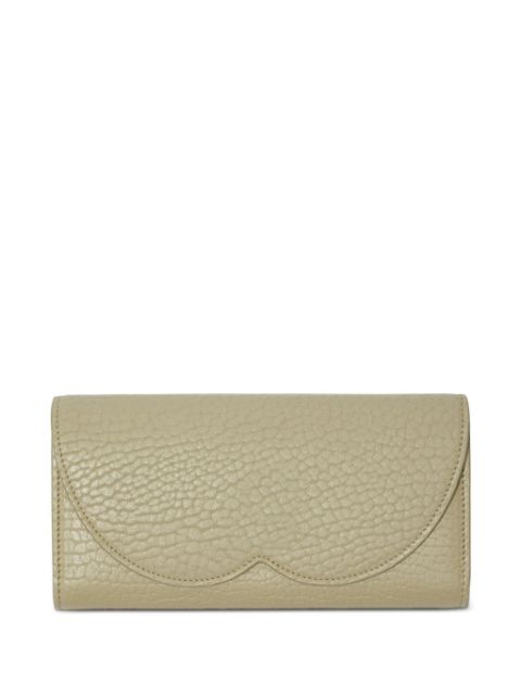 Burberry Chess continental leather wallet Women