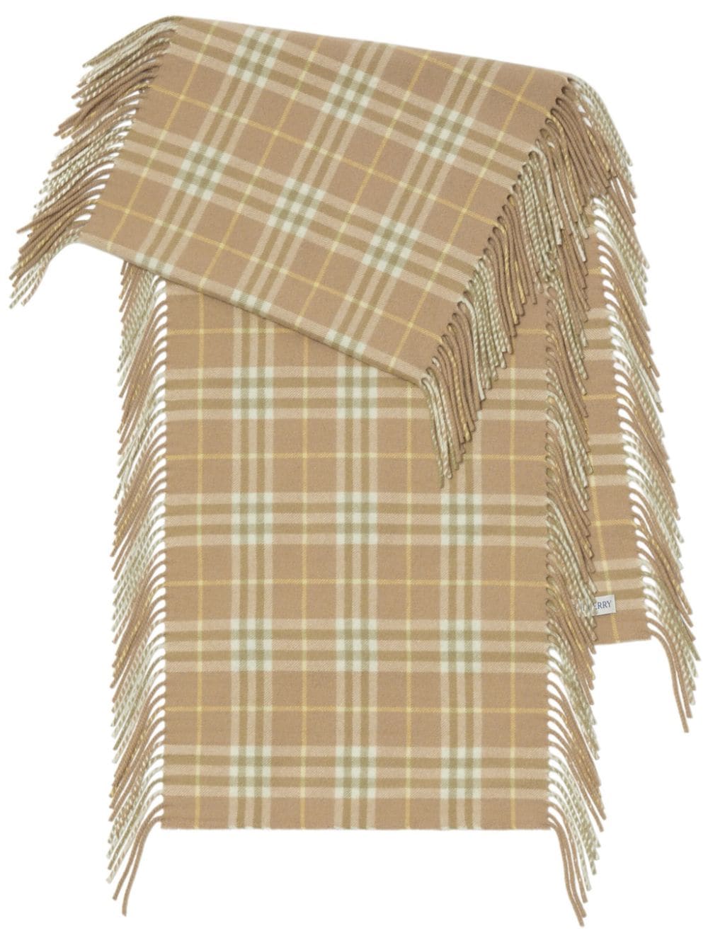 Burberry Vintage Check cashmere scarf - Toni neutri