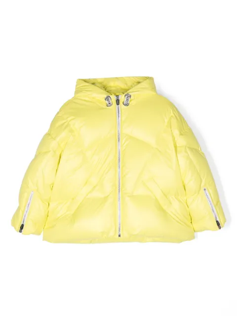 Khrisjoy Kids Khriskid hooded puffer jacket