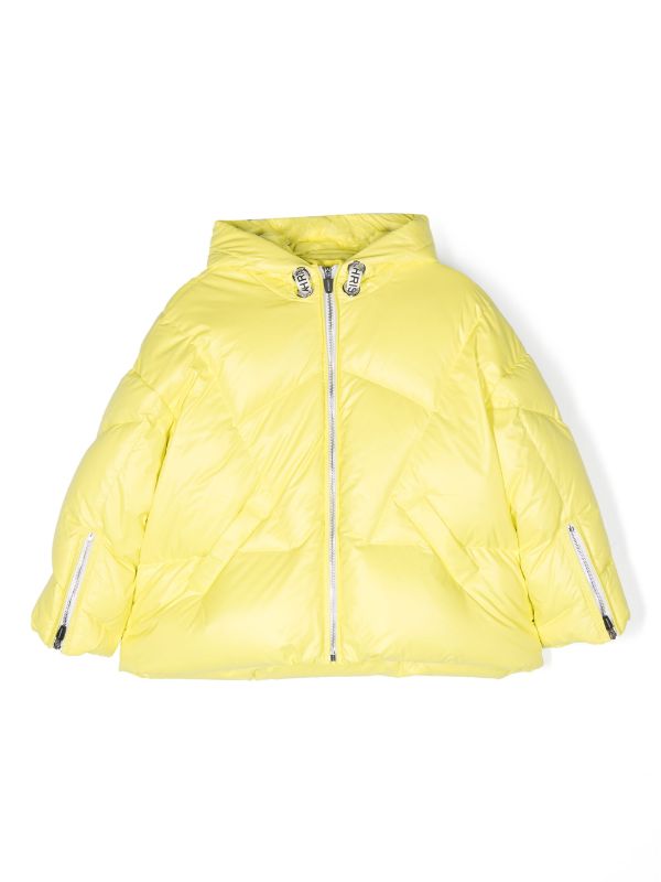 Zara puffer clearance jacket yellow