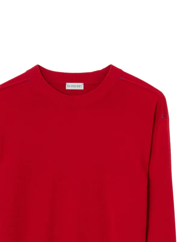 Burberry 2025 red jumper