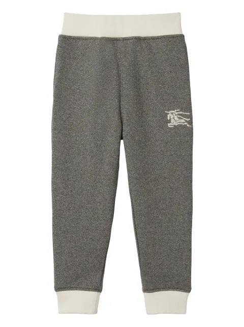 Burberry Kids Calça com bordado Equestrian Knight 