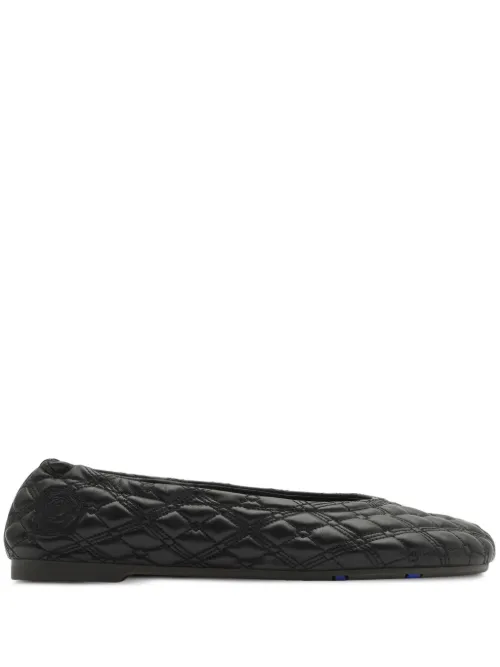 Ballerines Equestrian Knight en cuir - Burberry - Modalova