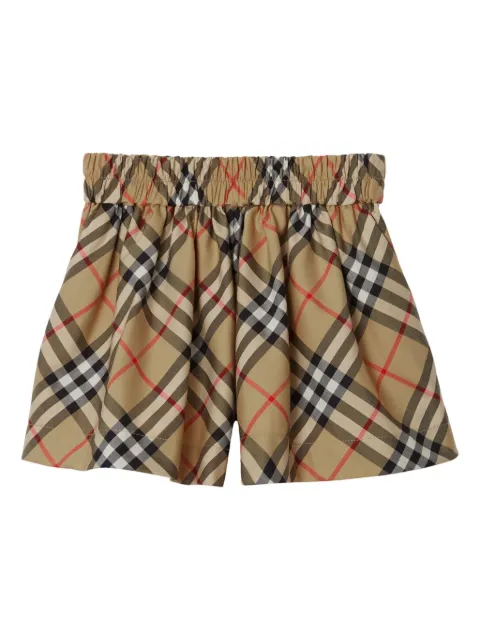 Burberry Kids Vintage Check jersey shorts