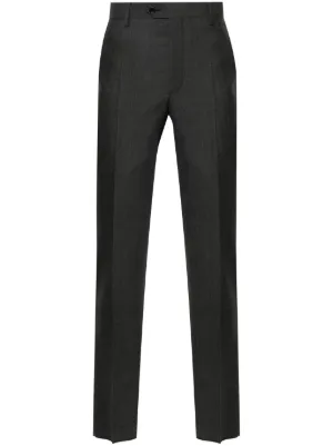 Homme Plissé Issey Miyake Calça Reta MC September Plissada | Azul