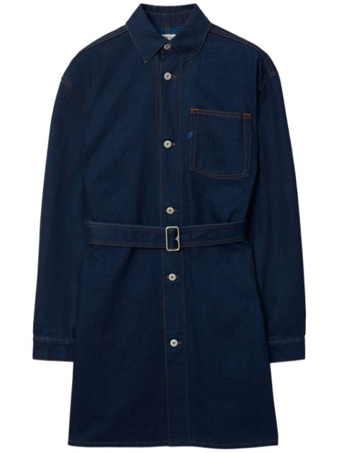 Burberry Japanese belted denim shirtdress Women