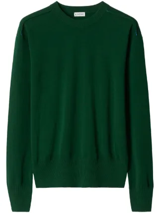 Burberry クルーネック セーター | グリーン | FARFETCH JP Burberry クルーネック セーター | グリーン | FARFETCH JP