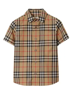 Burberry Kids Boys Shirts Shop Designer Kidswear on FARFETCH