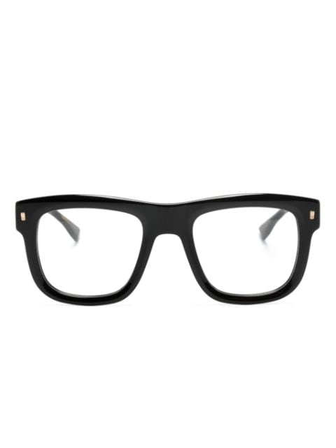 Dsquared2 Eyewear logo-debossed square-frame glasses