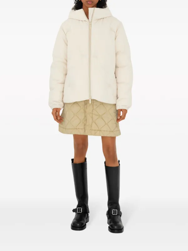 国内発送★Burberry★キルティング スカート Burberry キルティング ミニスカート | ニュートラル | FARFETCH JP