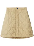 Burberry diamond-quilted miniskirt - Neutrals