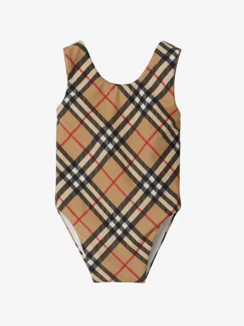 Burberry Kids bikini con motivo Vintage Check