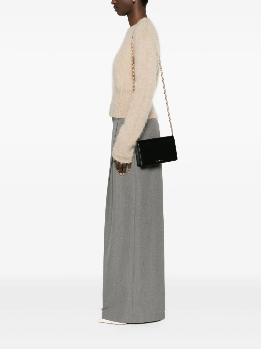 Gucci Leren schoudertas - Zwart