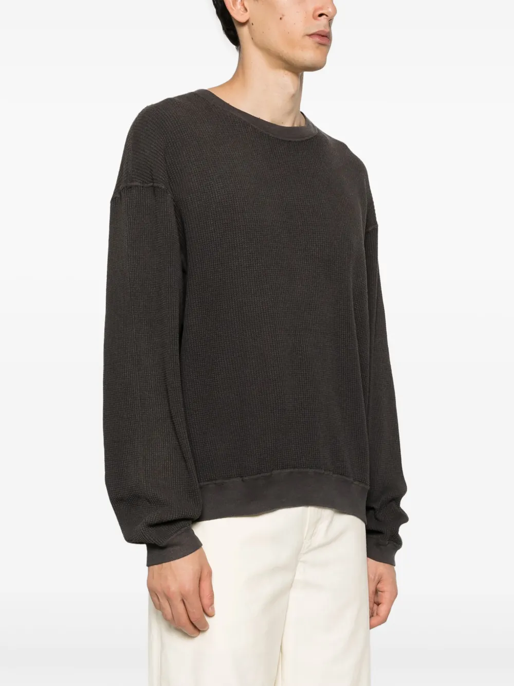  Kapital Drop-shoulder Cotton Sweatshirt - Grey 