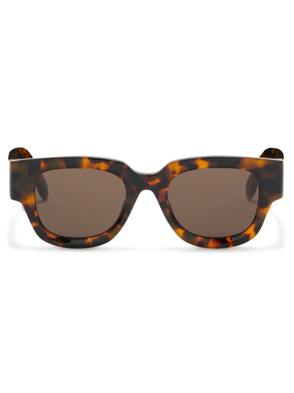 Palm Angels Monterey Square-frame Sunglasses In Brown