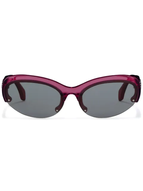 Palm Angels Eyewear Palmdale oval-frame sunglasses
