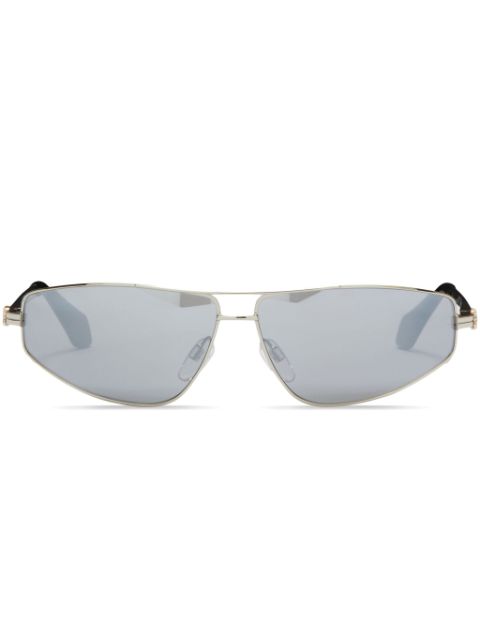 Palm Angels Eyewear Clavey rectangle-frame sunglasses