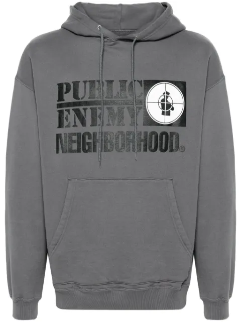 Neighborhood hoodie con estampado gráfico de NEIGHBORHOOD x Public Enemy