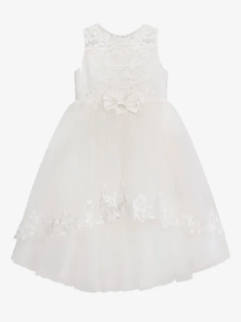 Sarah Louise vestido largo de tul con encaje floral