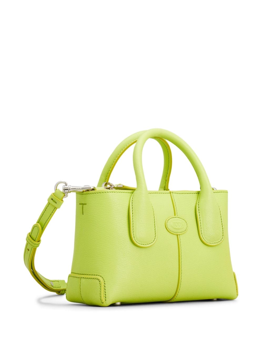 Tod's Leren shopper - Groen