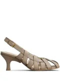 Tod's cut-out leather pumps - Neutrals