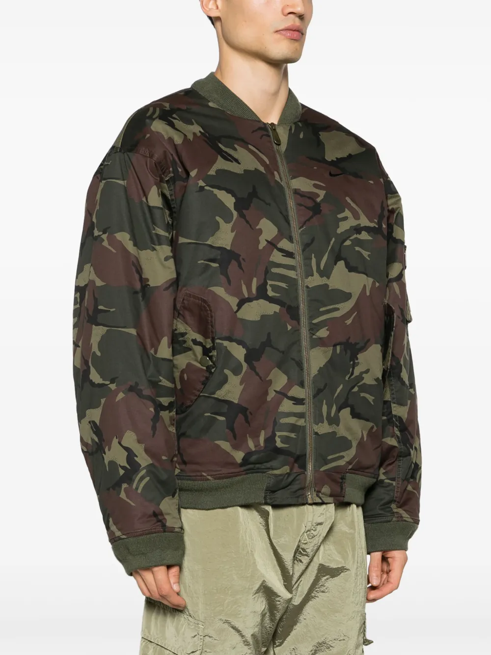 nike women's camouflage coats & jackets