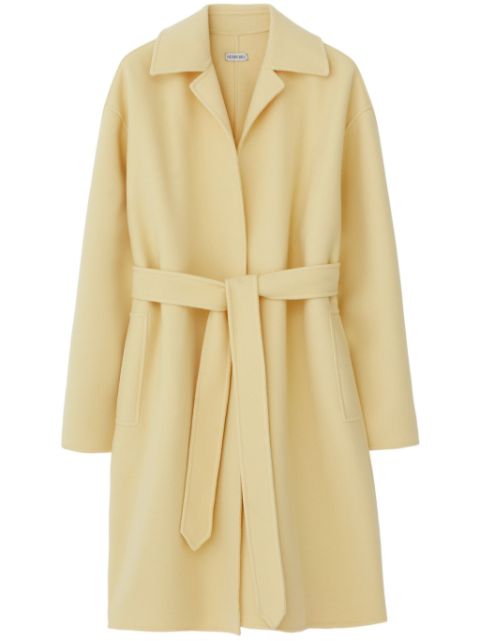 Burberry tied-waist cashmere wrap coat Women