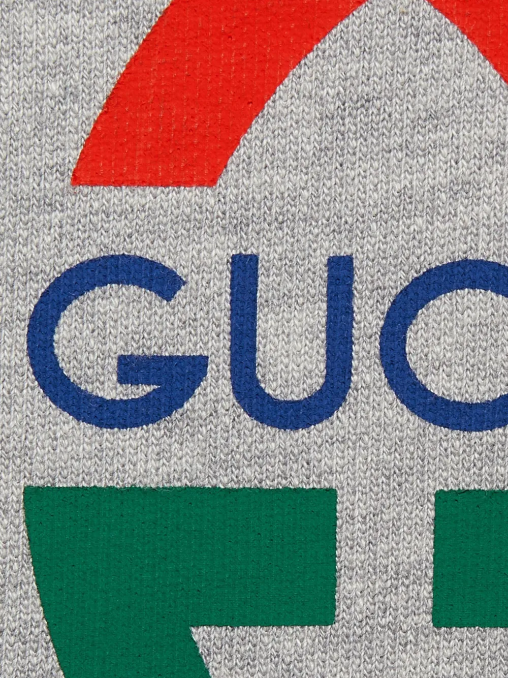 Gucci Sweater met print Grijs