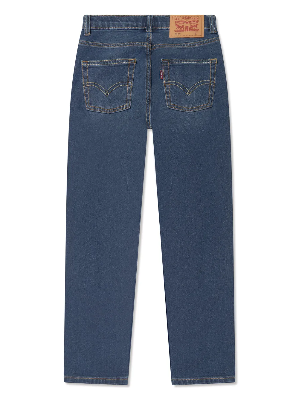 Levi's Kids Jeans met toelopende pijpen - Blauw