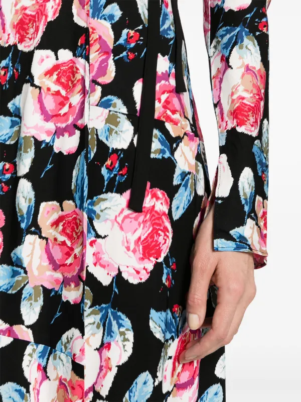 dvf midi wrap dress DVF