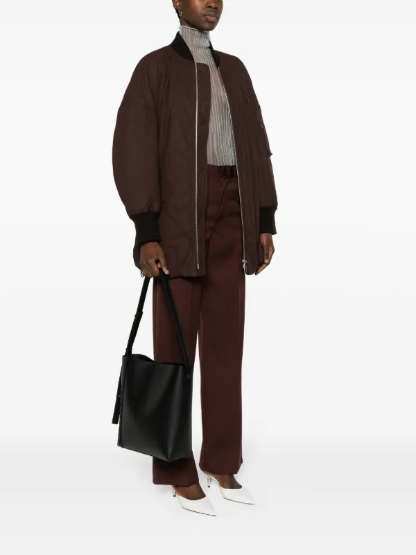 口コミ・レビュー評価が高いおすすめ人気商品の通販 Jil Sander レザーハンドバッグ | ブラック | FARFETCH JP バッグ