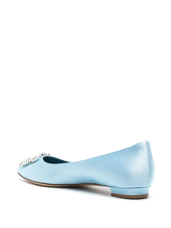 Manolo Blahnik Hangisiflat フラットシューズ | ブルー