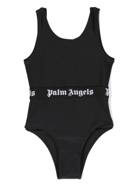 Palm Angels Kids baddräkt med logotypband