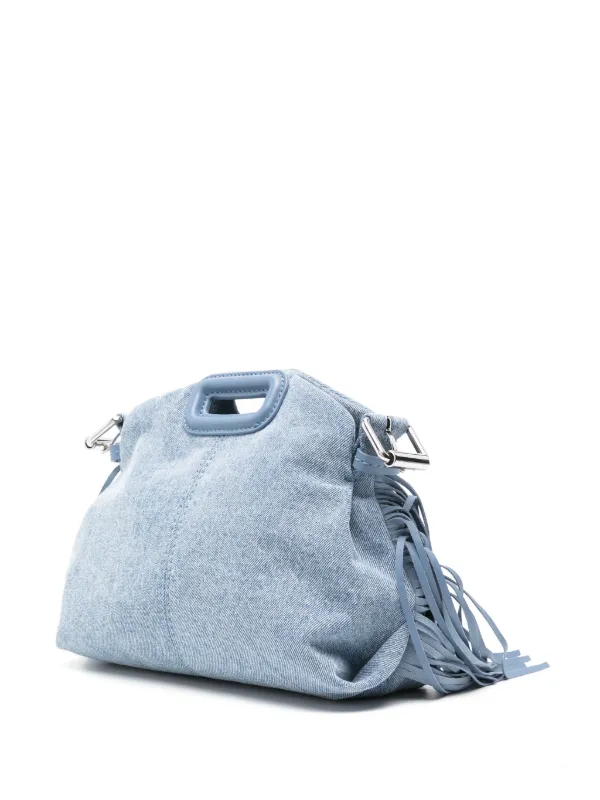 Blue denim handbags best sale