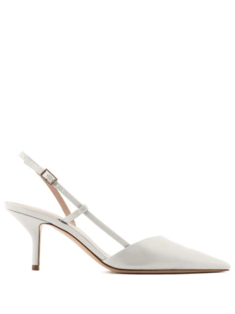 Giorgio Armani pointed-toe leather pumps