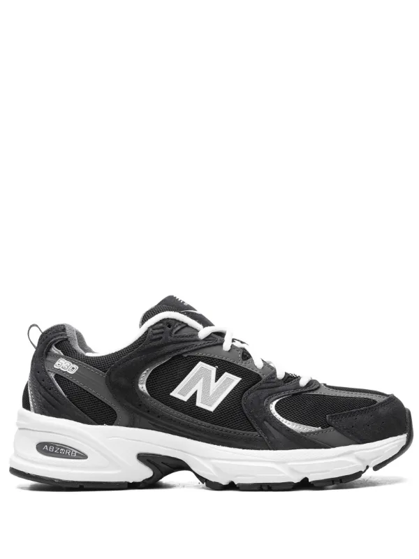 New Balance 530 Classic Black Grey Sneakers Black FARFETCH AE