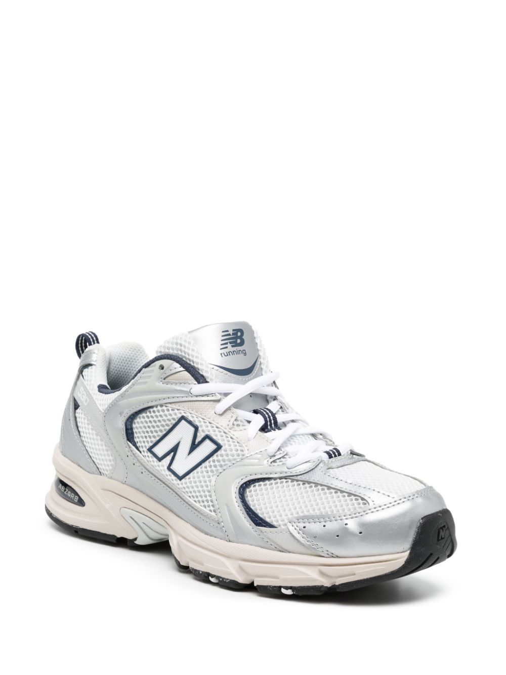 hype New Balance 530 logo-patch sneakers 