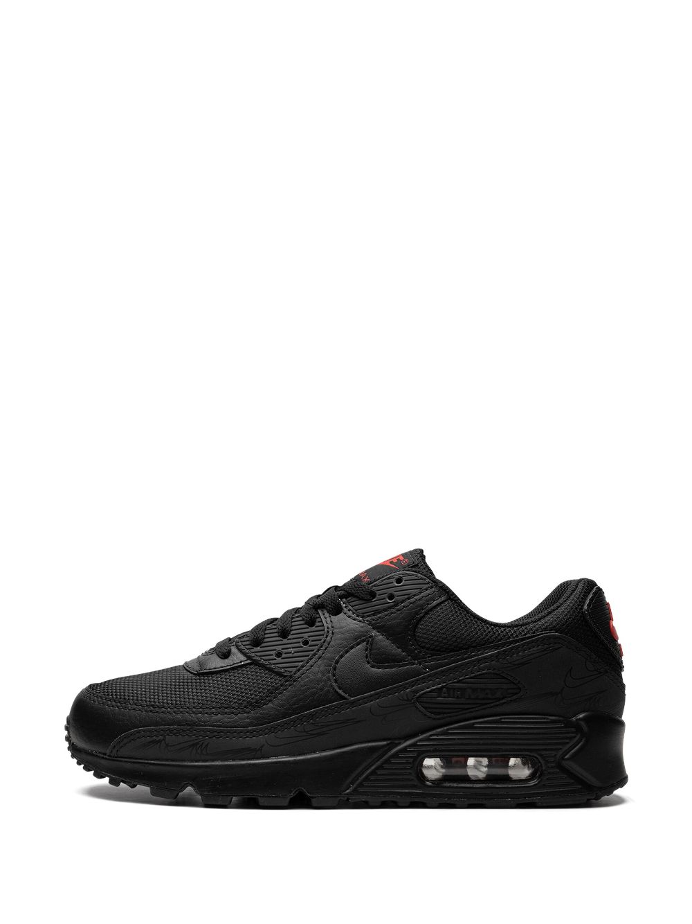 Shop Nike Air Max 90 "black Reflective" Sneakers