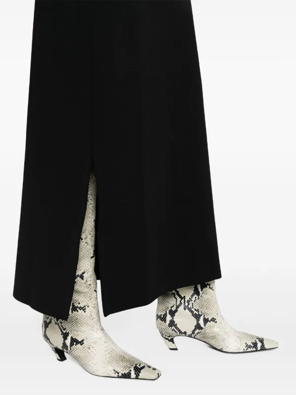 Jil Sander ミッドライズ ストレートスカート | ブラック | FARFETCH JP