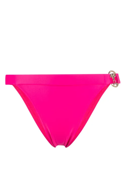 Bas de bikini à plaque logo - Moschino - Modalova