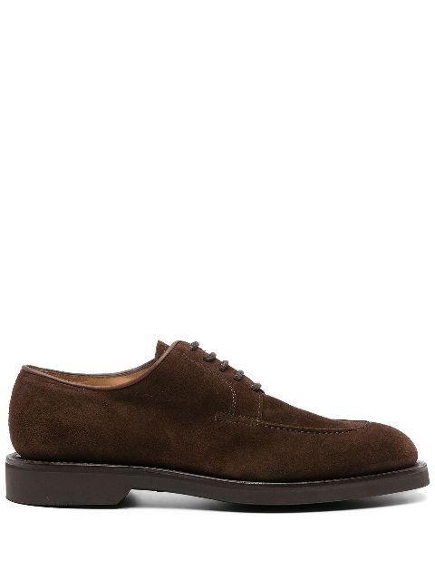 John Lobb Rydal suede derby shoes