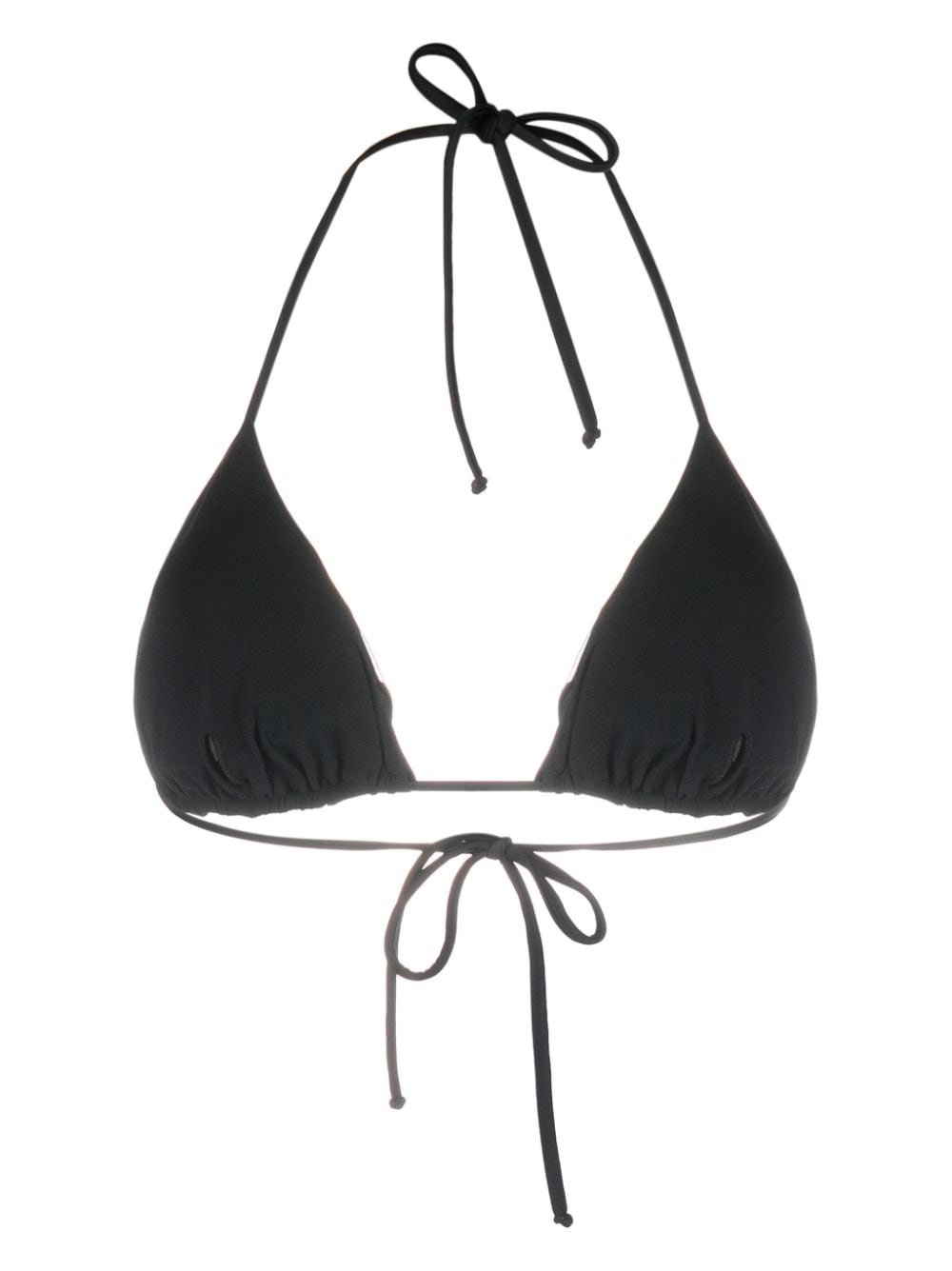 Moschino Bikinitop met logoprint - Zwart