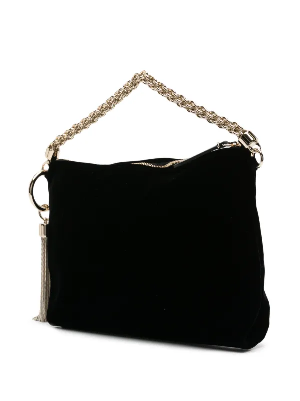 Jimmy choo velvet discount clutch