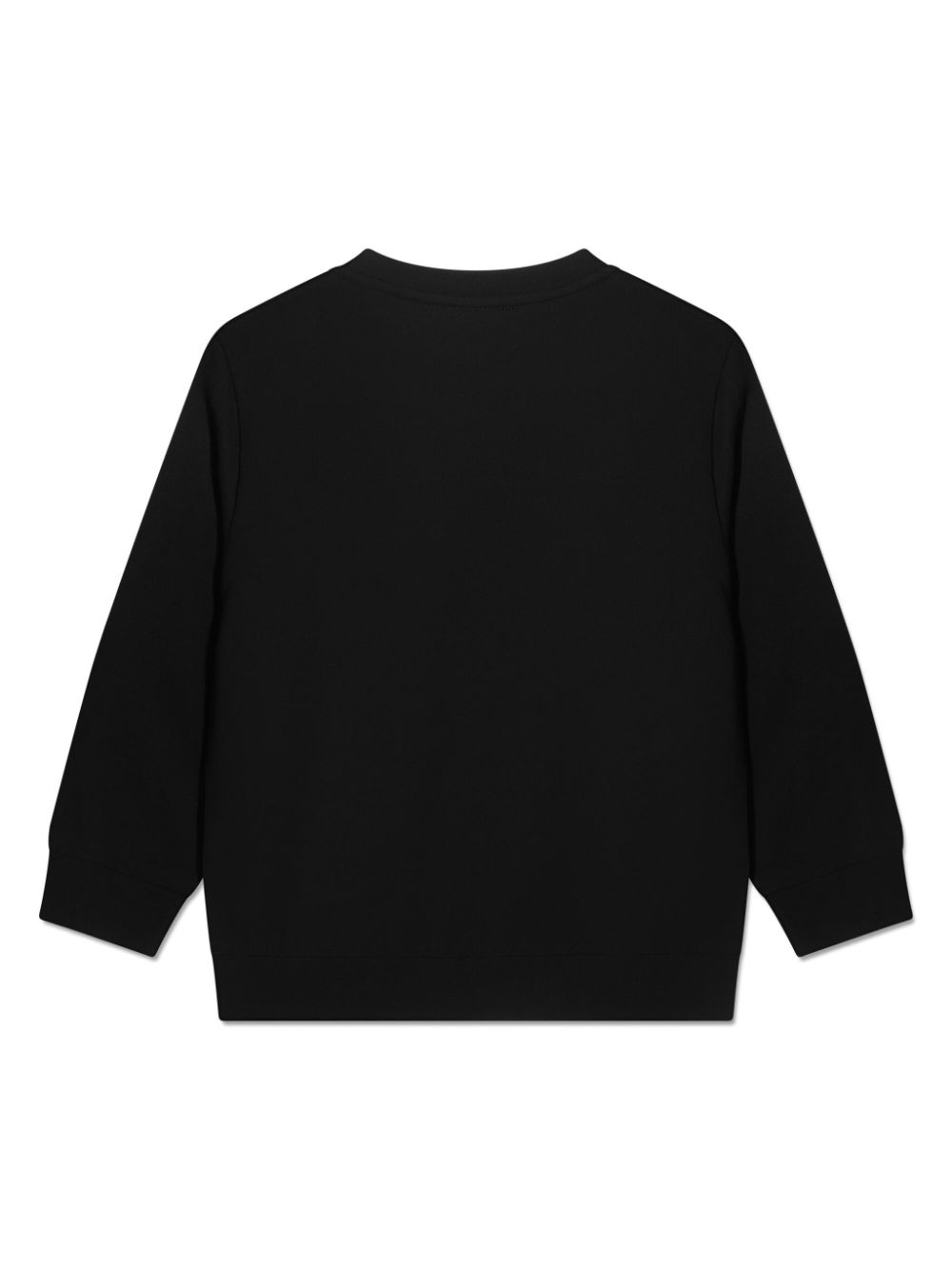 Emporio Armani Kids logo-print cotton sweatshirt - Zwart