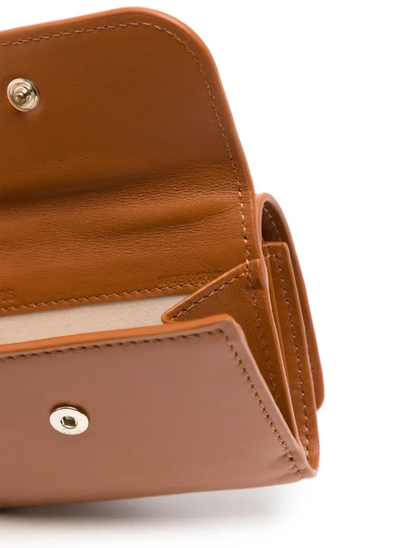 Chloé Mini Sense Leather Wallet | Brown | FARFETCH