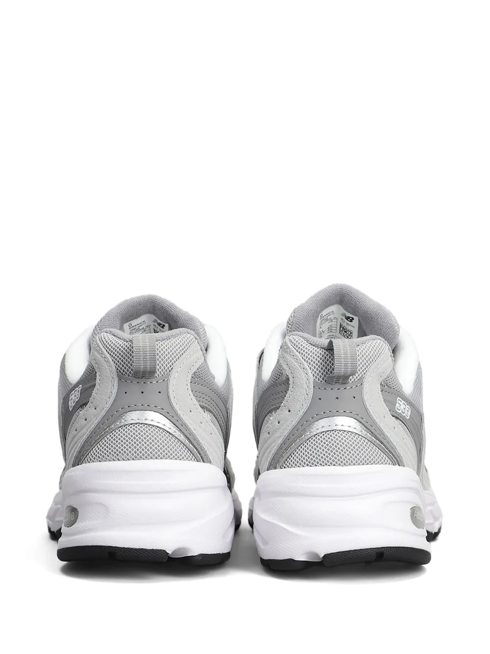 NEW BALANCE ロコハッチレスアッフスニカ U530SMB096 GREYMETTER New Balance 530 Suede low-top Sneakers | Grey | FARFETCH