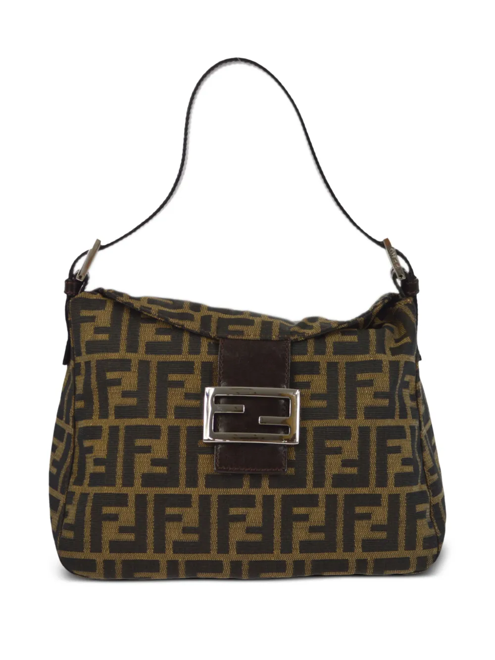 Fendi zucca large hobo bag clearance tobacco