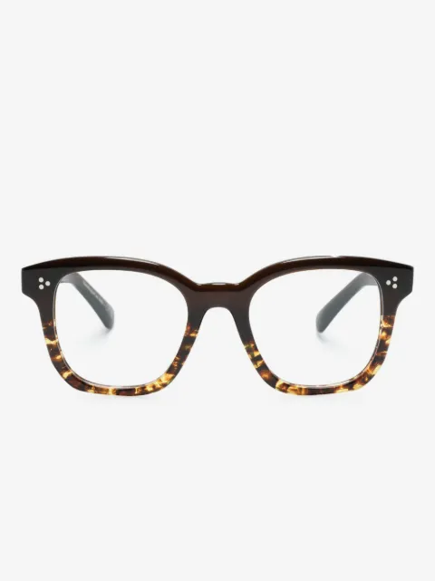 Oliver Peoples lunettes de vue à monture carrée